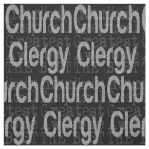 Tecido Church Clergy Extraordinaire