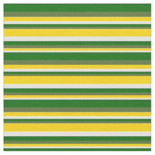 Tecido Ciano Claro, Amarelo, Verde Oleícola Escuro e Verd