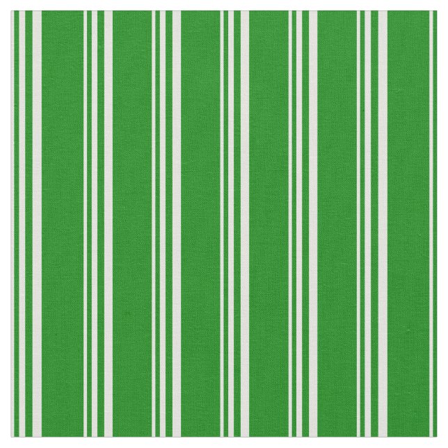 Tecido Ciano claro e padrão verde de faixas (Detalhe)