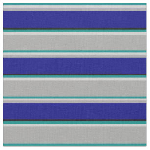 Tecido Ciano Escuro, Cinzas Leves, Cinzas Escuras, Azul e