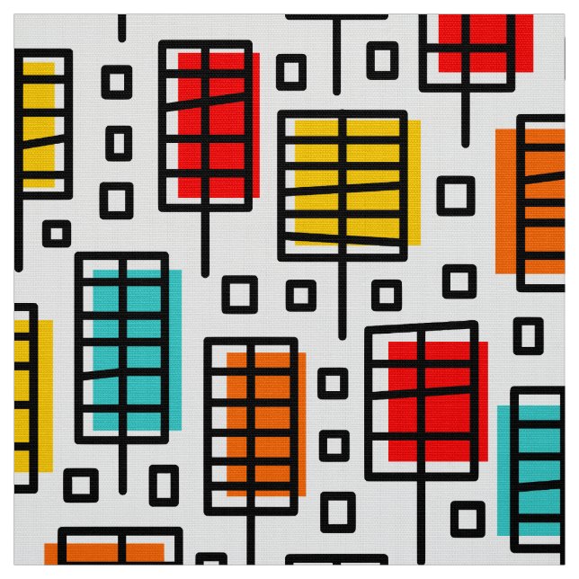 Tecido Cidade das Folhas (Modelo)