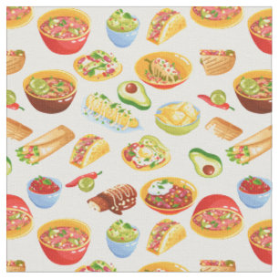 Tecido cinco de maio burrito taco tamale méxico
