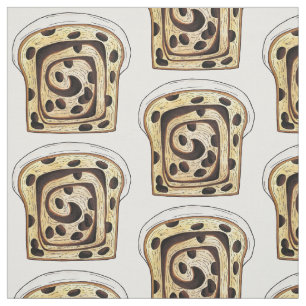 Tecido Cinnamon Raisin Bread Loaf Baking Breadmaking