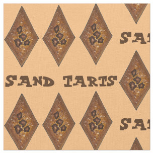 Tecido Cinnamon Sugar Sand Tarts Natal Cookie Feriado