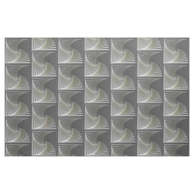 Tecido cinza amarela (Fat Quarter)