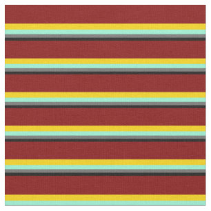 Tecido Cinza, Amarelo, Amarelo e Maroon