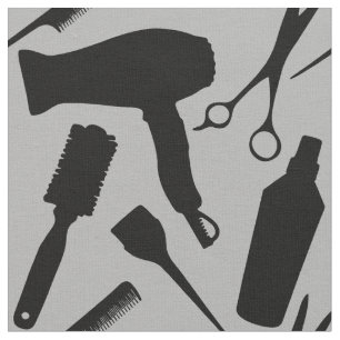 Tecido Cinza Black Stylist Tools Hairstylist Hair Salon