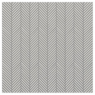 Tecido Cinza de carvão Herringbone