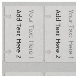 Tecido Cinza de Padrão de Texto para Adicionar Crachá leg