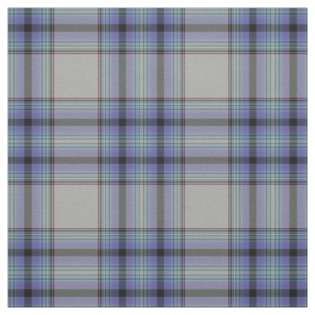 Tecido Cinza de Taupe Xadrez de Tartan Roxo (Modelo)