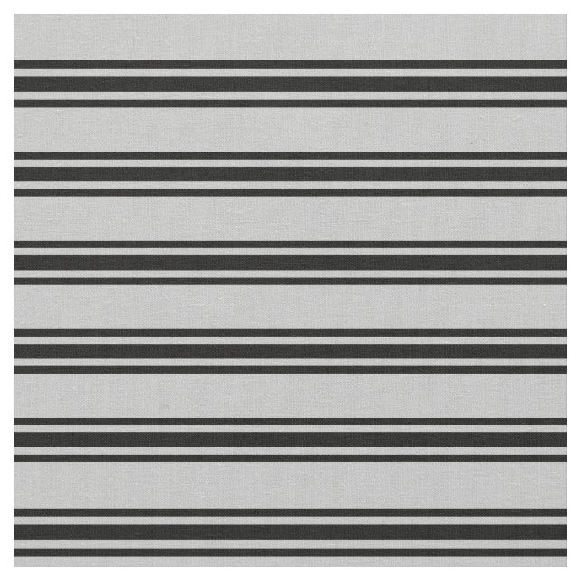 Tecido Cinza e Padrão Striped colorido preto (Detalhe)