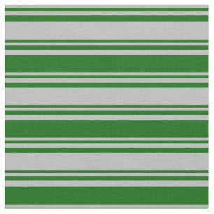 Tecido Cinza e padrão verde-escuro