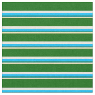 Tecido Cinza escuro, Azul Profundo, Verde Branco e Escuro