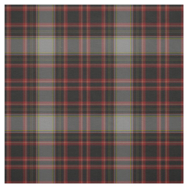 Tecido Cinza Negra Vermelha Taupe Xadrez Tartan (Modelo)