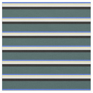 Tecido Cinza Real Azul, Tan, Branco, Preto e Escuro