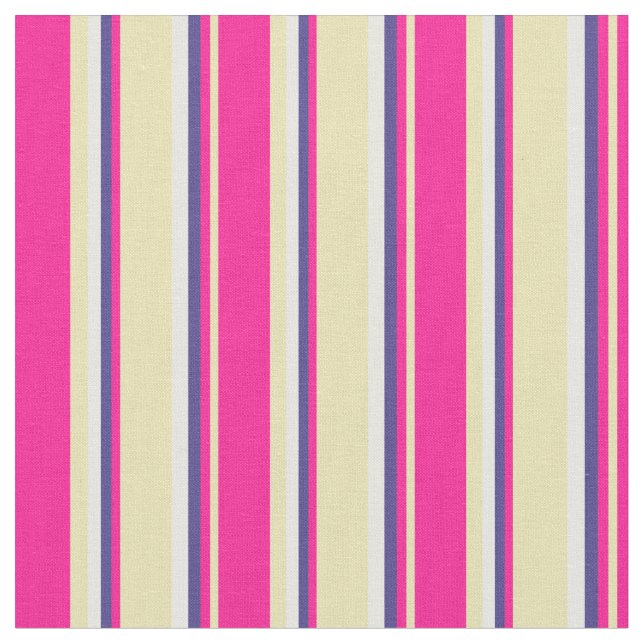 Tecido Cinza, Rosa Profundo, Azul Tarado Escuro e Creme d (Detalhe)