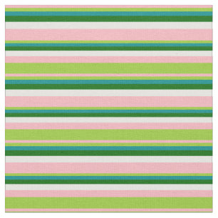 Tecido Cinza Rosa, Verde, Escuro, Verde Escuro e Creme de