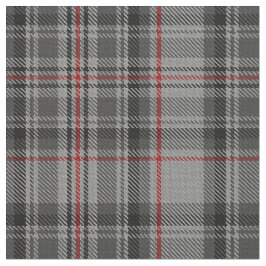 Tecido Cinza Vermelha Taupe Xadrez Preta Tartan