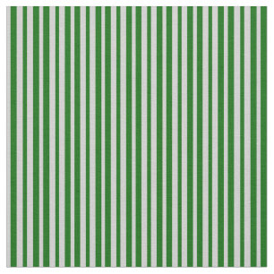Tecido Cinzas Claras e Faixa/Padrão Verde Escuro