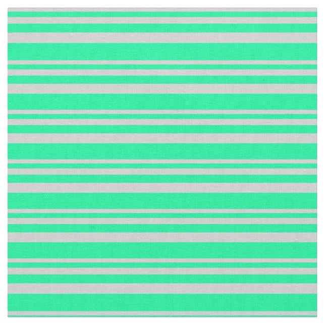 Tecido Cinzas claras e padrão verde (Detalhe)