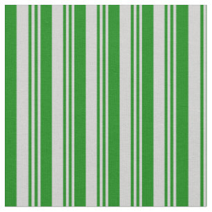 Tecido Cinzas claras e padrão verde