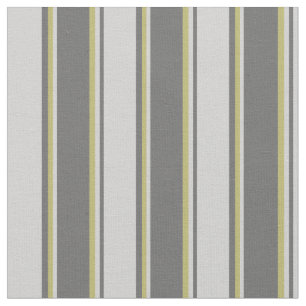 Tecido Cinzas Escuras, Cinzas Leves e Stripes Khaki Escur