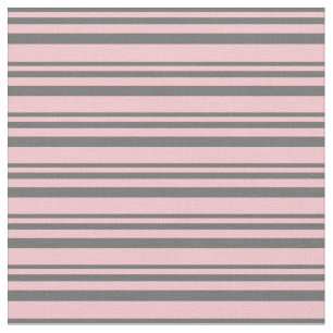 Tecido Cinzas Escuras e Linhas Rosa