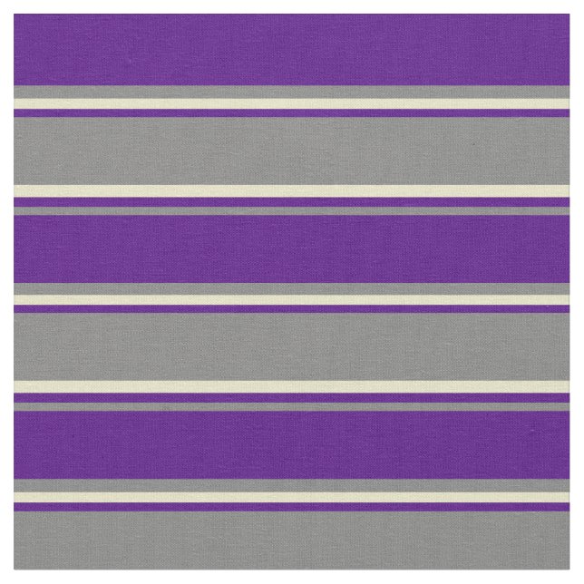 Tecido Cinzas, índio e Linhas de Goldenho Pálidas (Detalhe)