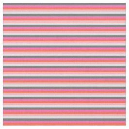 Tecido Cinzas, Rosa Quente, Vermelho, Rosas claro e faixa