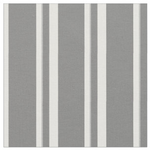 Tecido Cinzas White Vertical Stripes Elegantes Unisex Neu