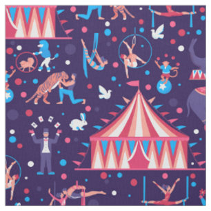 Tecido circo carnaval acrobata trapézio caprichoso