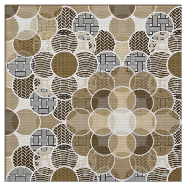 Tecido Círculos, círculos, círculos! (Modelo)