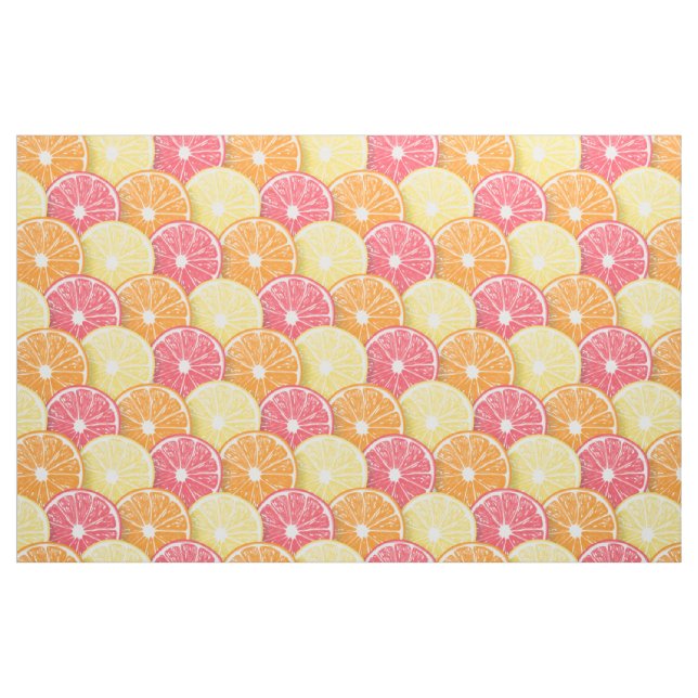 Tecido Círculos de citrinos (Fat Quarter)