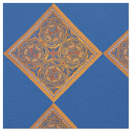 Tecido Círculos medievais