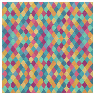Tecido Circus Multicolor Rhombuss