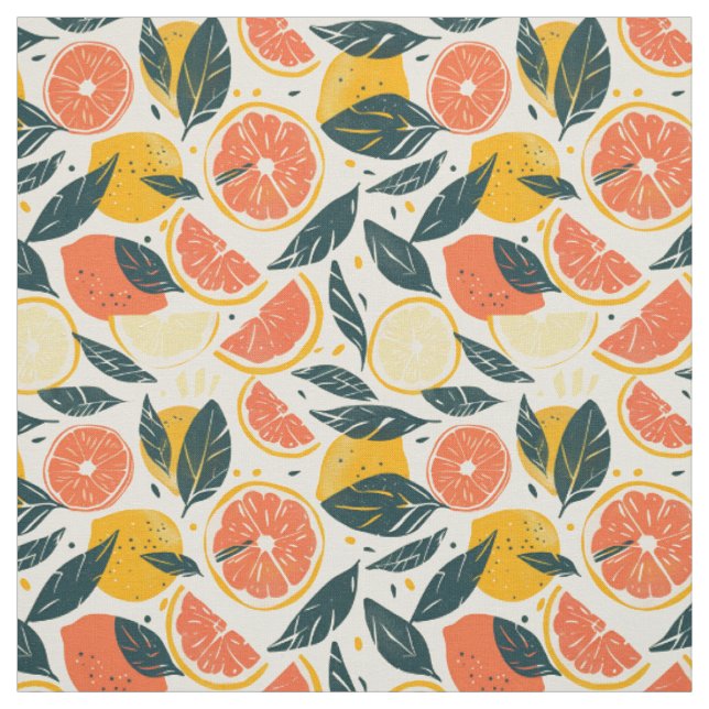 Tecido Citrus & Morango  (Modelo)