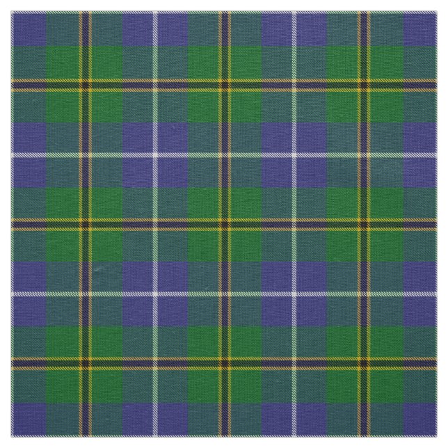 Tecido Clã escocês Turnbull caçando Xadrez de Tartan (Modelo)