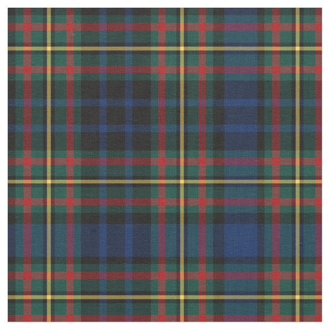Tecido Clã MacClellan Tartan (Detalhe)