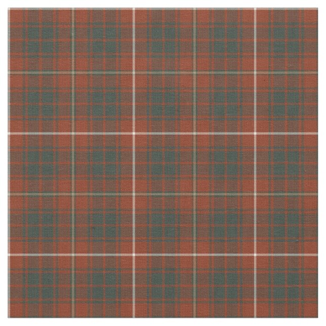 Tecido Clan Bruce Weathered Tartan (Detalhe)