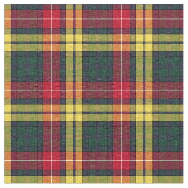Tecido Clan Buchanan Tartan (Detalhe)