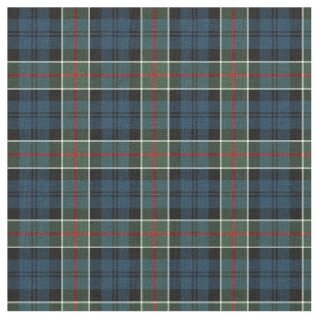 Tecido Clan Colquhoun e Calhoun Tartan (Detalhe)