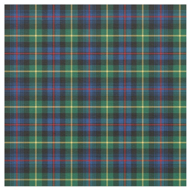 Tecido Clan Farquharson Tartan (Detalhe)