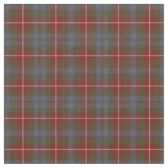 Tecido Clan Fraser de Lovat Weathered Tartan (Detalhe)