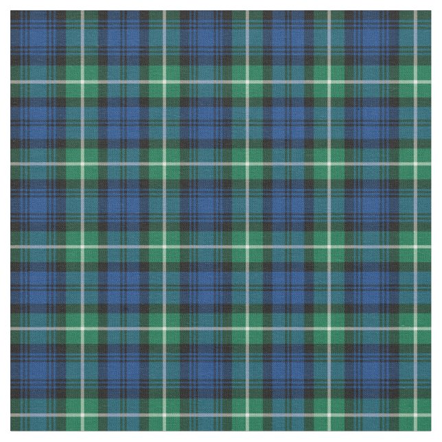 Tecido Clan Lamont Tartan (Detalhe)