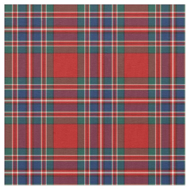 Tecido Clan MacFarlane Tartan (Detalhe)