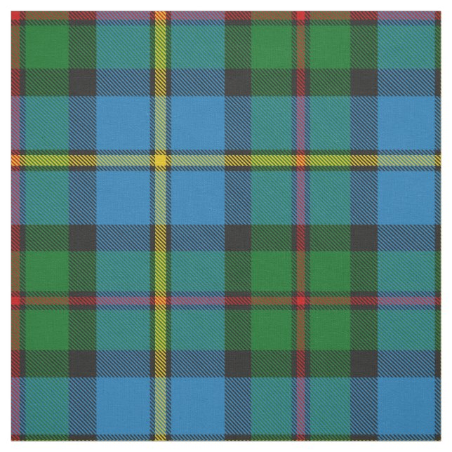 Tecido Clan MacLeod caçando Tartan (Modelo)
