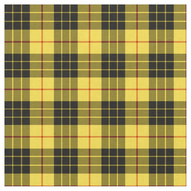 Tecido Clan MacLeod Tartan (Detalhe)