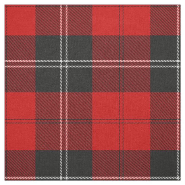 Tecido Clan Ramsay Red Tartan (Modelo)
