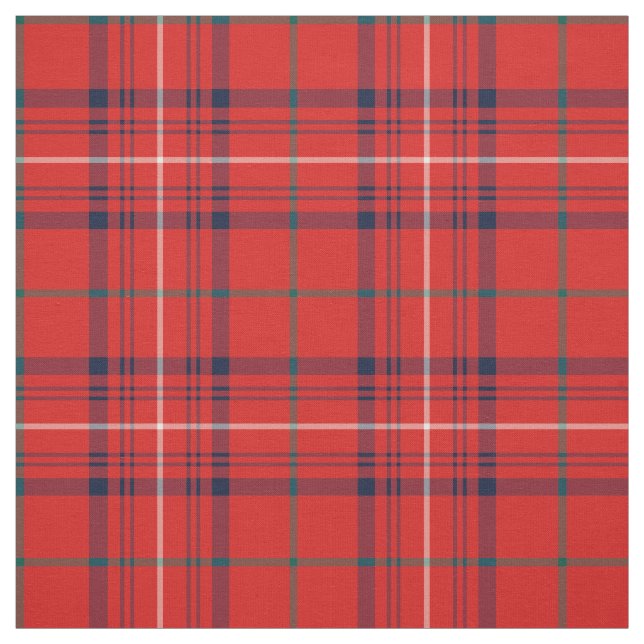 Tecido Clan Rosa Tartan (Modelo)