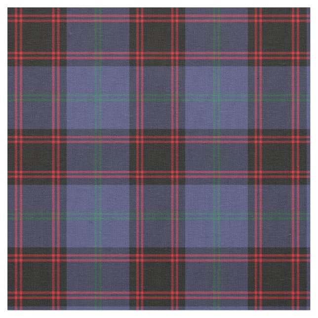 Tecido Clan Rutherford e Home Tartan (Detalhe)